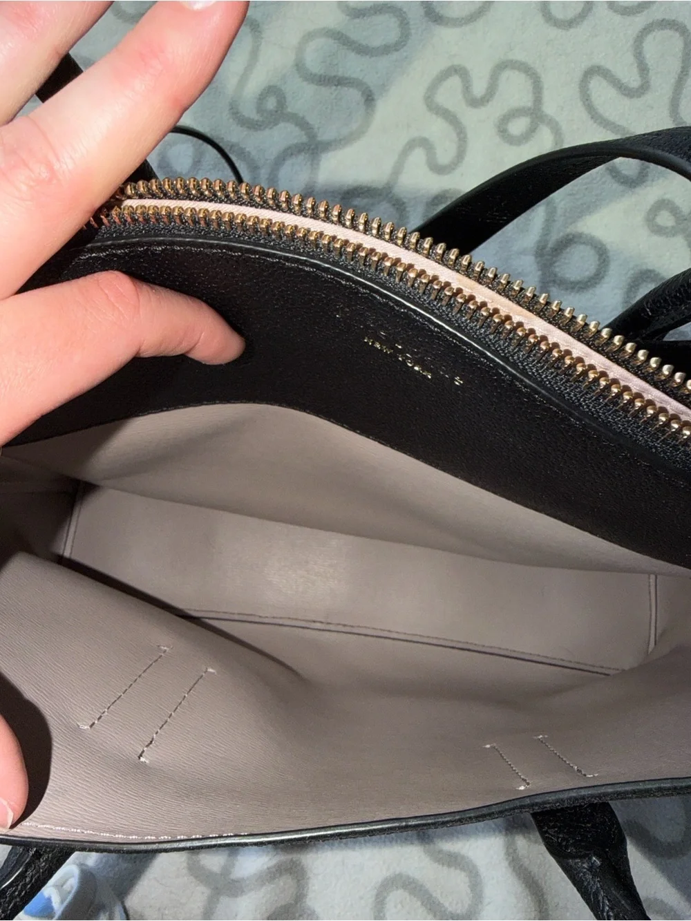 Kate Spade New York Margaux Large Satchel in Black